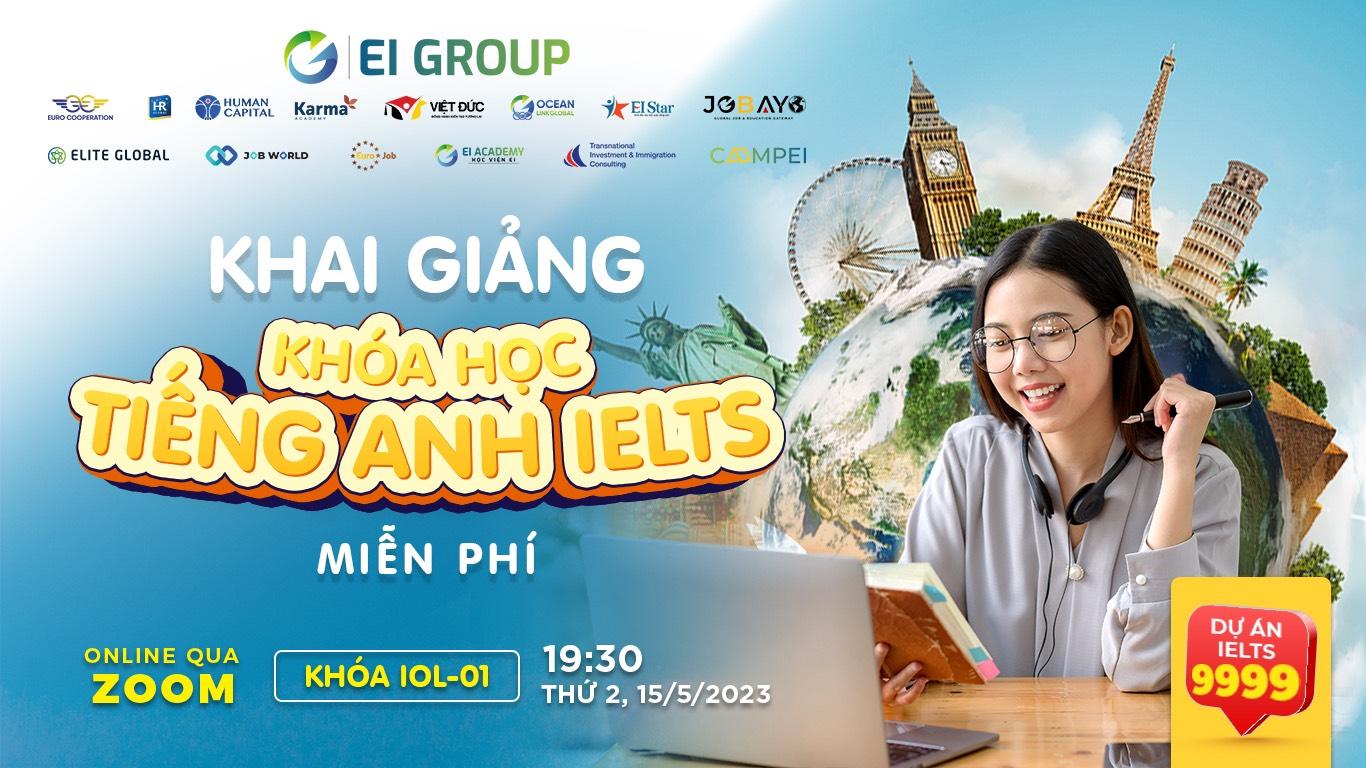 Dự án 9999 IELTS – Tiếng Anh IELTS Online miễn phí