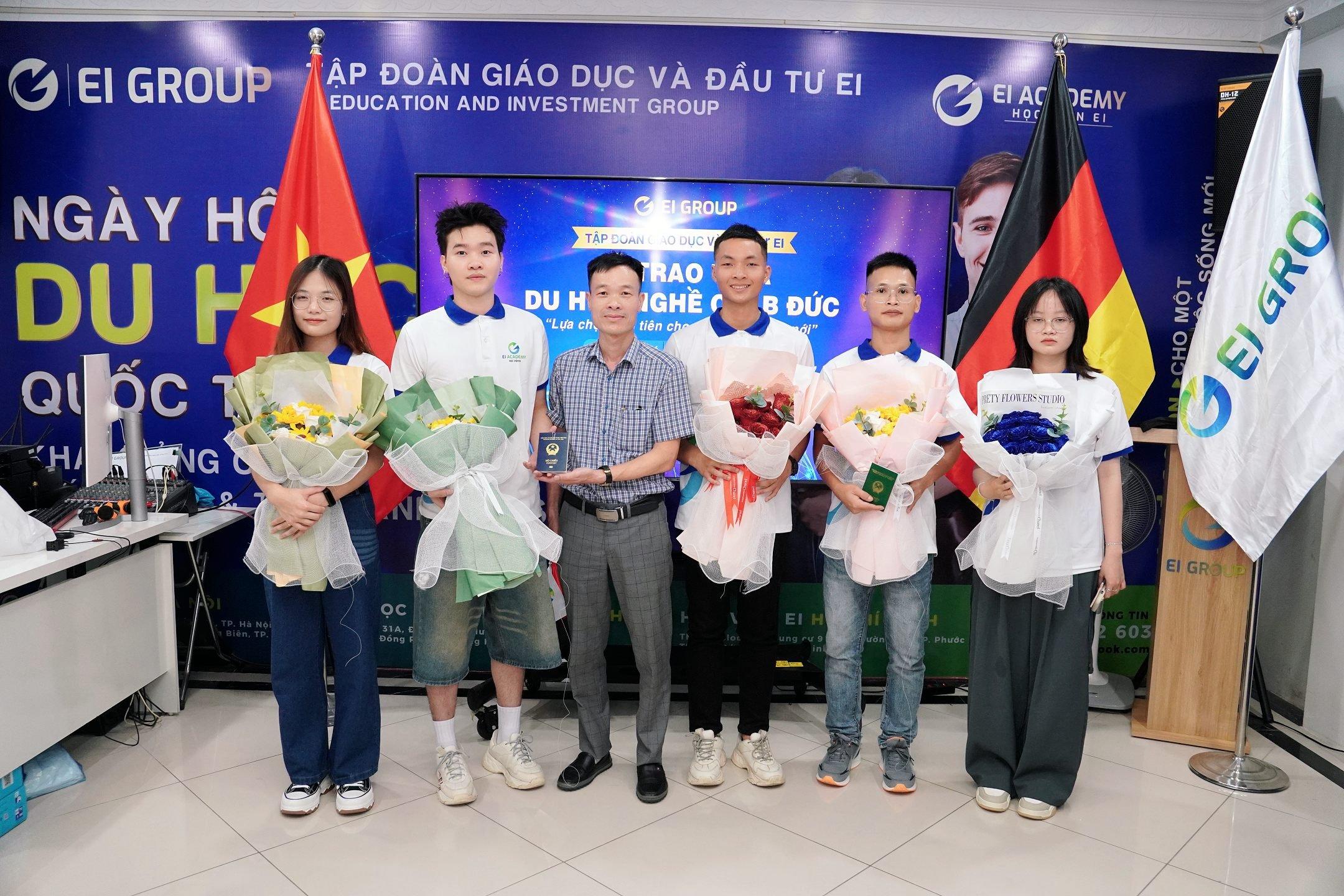 Những Khoảnh Khắc Ý Nghĩa Tại Lễ Trao Visa Du Học Nghề Đức Cho Các Học Viên EI Group