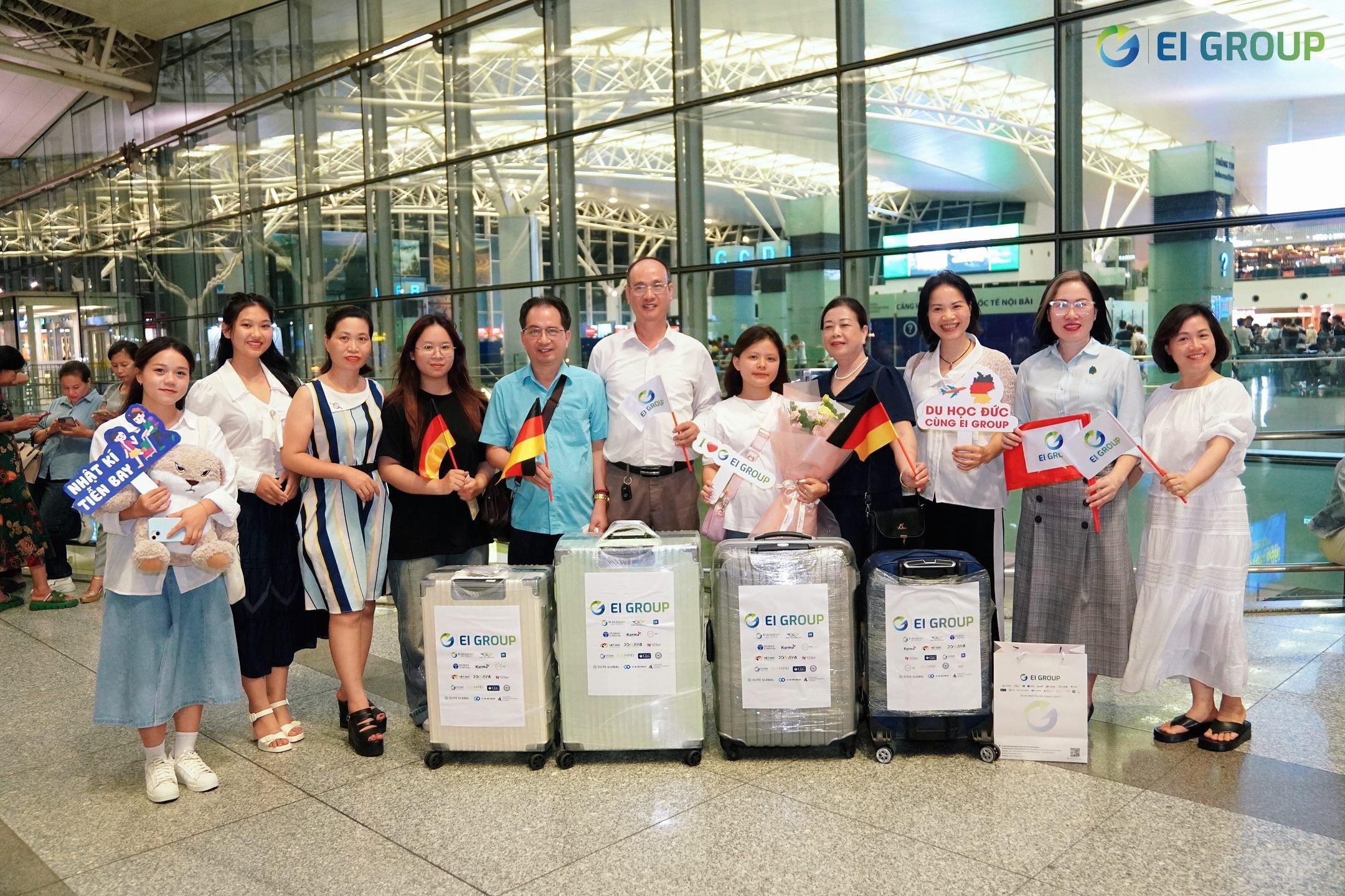 NHẬT KÝ TIỄN BAY: HỌC VIÊN EI TỰ HÀO BƯỚC ĐI, SẴN SÀNG KHÁM PHÁ CHLB ĐỨC